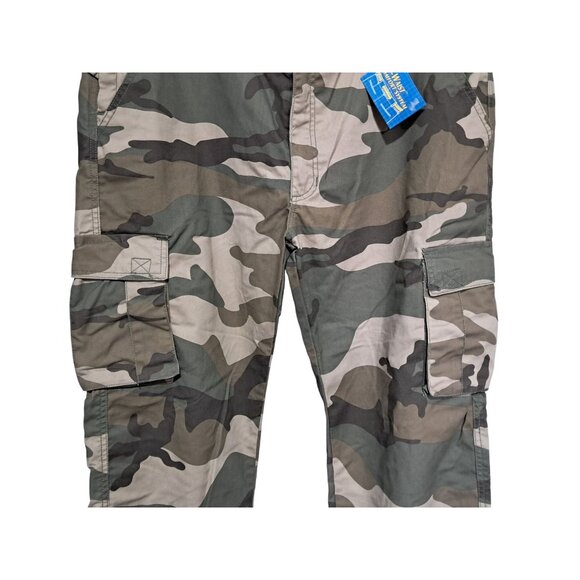Camouflage Cargo Pants Mens Size 36 NWT By Tri-Waist Comfort System - Picture 4 of 16